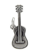 hanger guitar zilver