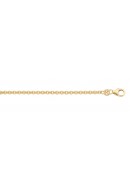 rond anker collier goud